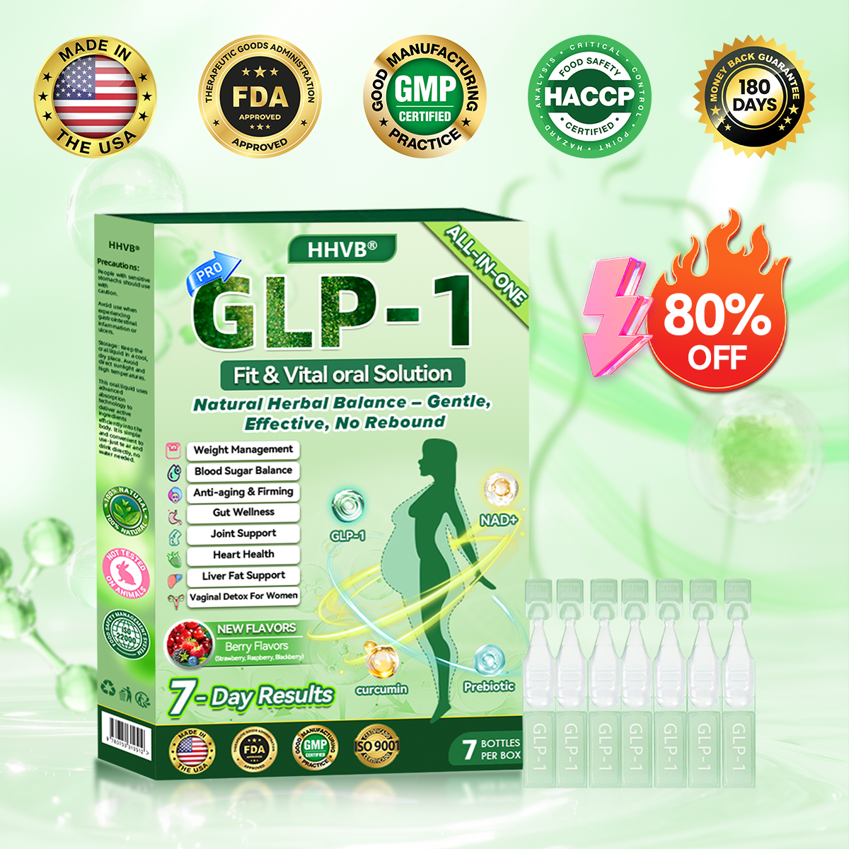 🇺🇸𝑶𝒇𝒇𝒊𝒄𝒊𝒂𝒍 𝑺𝒕𝒐𝒓𝒆|HH𝐕𝐁® 𝐍𝐀𝐃+ 𝐆𝐋𝐏-𝟏 Pro ALL-IN-ONE Fit&Vital 𝐎𝐫𝐚𝐥 𝐋𝐢𝐪𝐮𝐢𝐝 (𝐉𝐮𝐬𝐭 𝐨𝐧𝐜𝐞 𝐚 𝐝𝐚𝐲, 𝐯𝐢𝐬𝐢𝐛𝐥𝐞 𝐜𝐡𝐚𝐧𝐠𝐞𝐬 𝐢𝐧 𝟕 𝐝𝐚𝐲𝐬） ✅ 𝐅𝐨𝐫 𝐨𝐛𝐞𝐬𝐢𝐭𝐲, 𝐜𝐚𝐫𝐝𝐢𝐨𝐯𝐚𝐬𝐜𝐮𝐥𝐚𝐫 𝐡𝐞𝐚𝐥𝐭𝐡, 𝐝𝐢𝐚𝐛𝐞𝐭𝐞𝐬, 𝐬𝐥𝐞𝐞𝐩 𝐚𝐩𝐧𝐞𝐚, 𝐆𝐮𝐭 𝐇𝐞𝐚𝐥𝐭𝐡, 𝐣𝐨𝐢𝐧𝐭 𝐢𝐬𝐬𝐮𝐞𝐬, 𝐚𝐧𝐝 𝐦𝐨𝐫𝐞